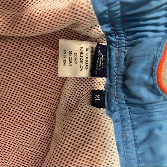 Vineyard Vines Swim Mens XL coral orange preppy beach - Picture 4 of 6